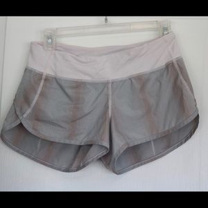 Lululemon Speed Short Grey with Sparkle Details